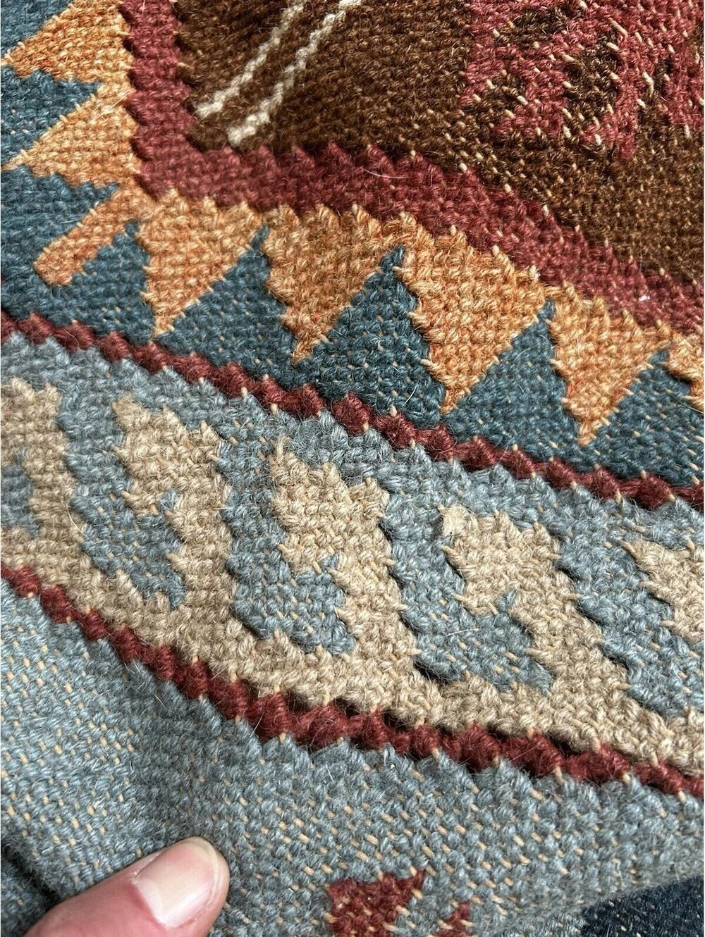 Vintage Hand Woven Turkish Carpet 120